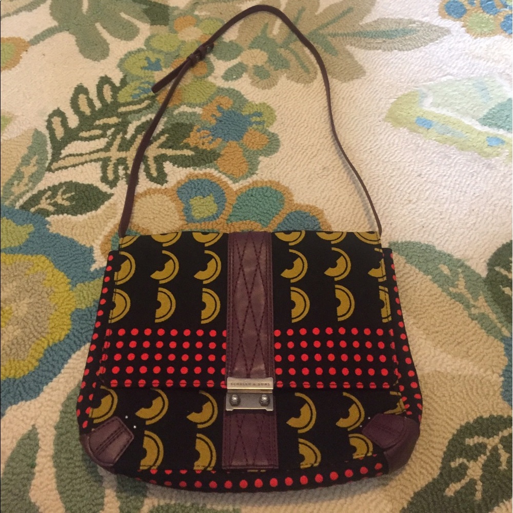 Schuler & Sons Anthropologie Patterned Bag